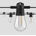 50Ft LED Outdoor String Lights, Shatterproof IP65 S14 (Maximum 918Ft) Outdoor