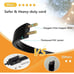 50Ft LED Outdoor String Lights, Shatterproof IP65 S14 (Maximum 918Ft) Outdoor