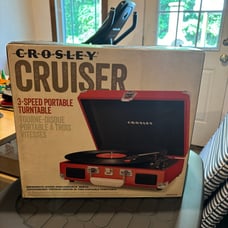 crosley record player