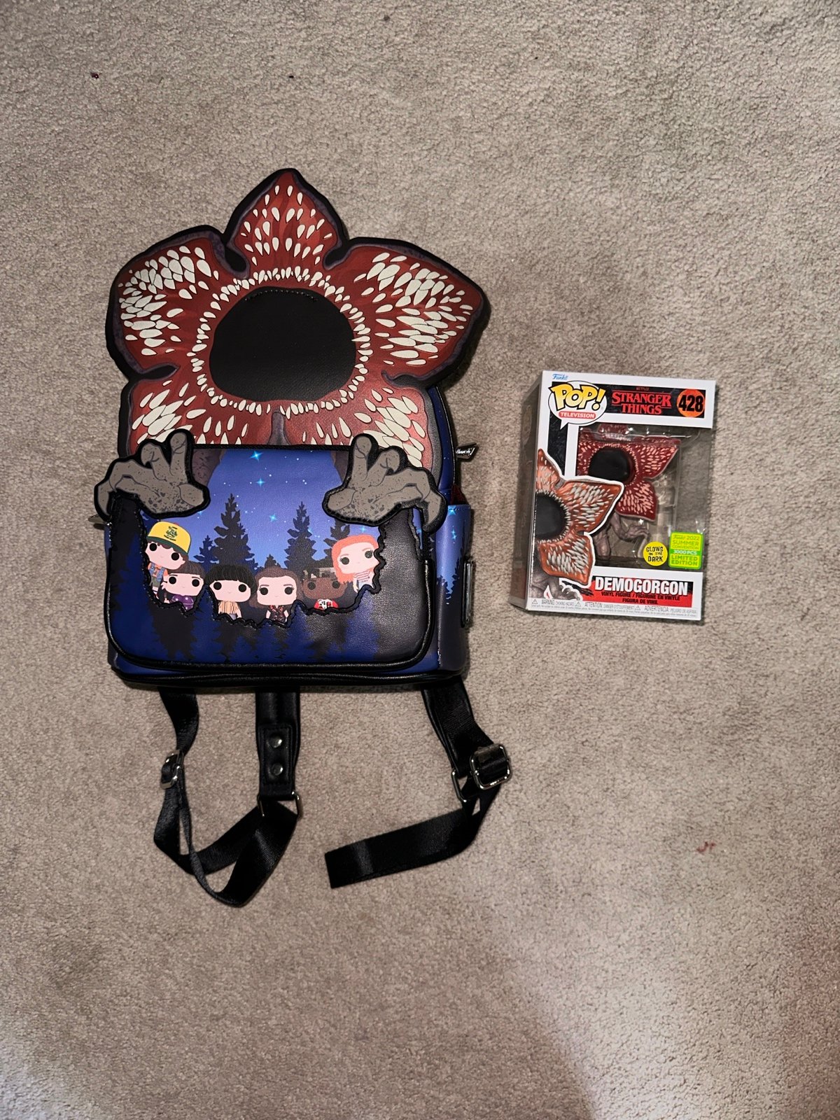 SDCC Stranger Things Loungefly and Pop