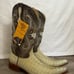 El General Cowboy boots new Size 8 Exotic leather Crocodile New With Tag Ivory