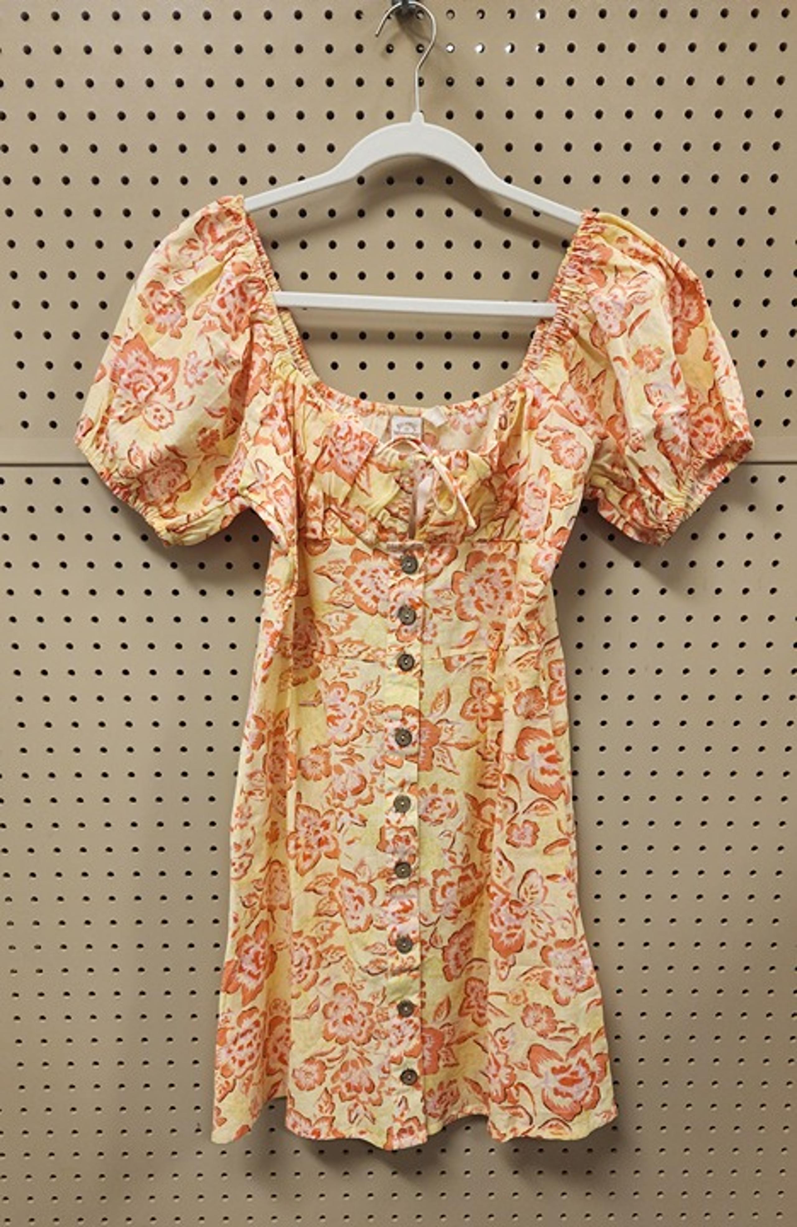 Floral Billabong x Wrangler mini dress