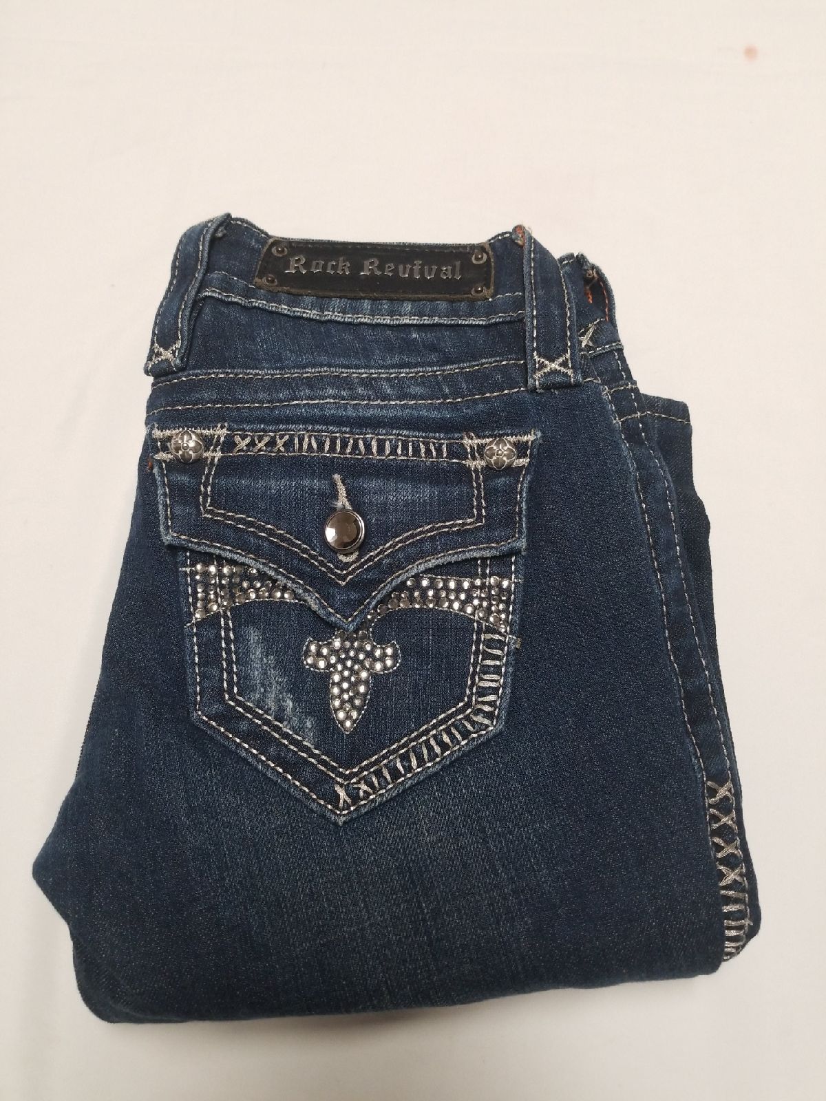 Rock Revival women jeans size 25x31 bootcut