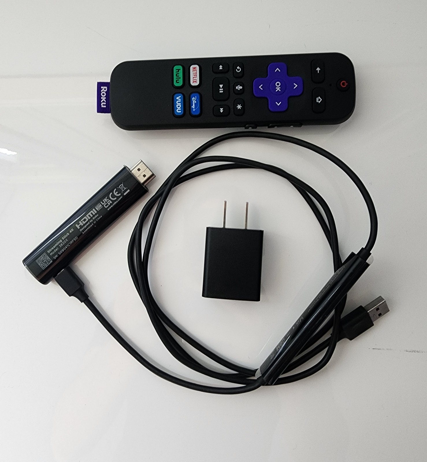 Rokue streaming stick model 3820x