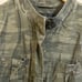 Sanctuary jacket Womens small Green Tan Camo Snap Roll Tab Sleeves Boyfriend