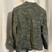 Sanctuary jacket Womens small Green Tan Camo Snap Roll Tab Sleeves Boyfriend