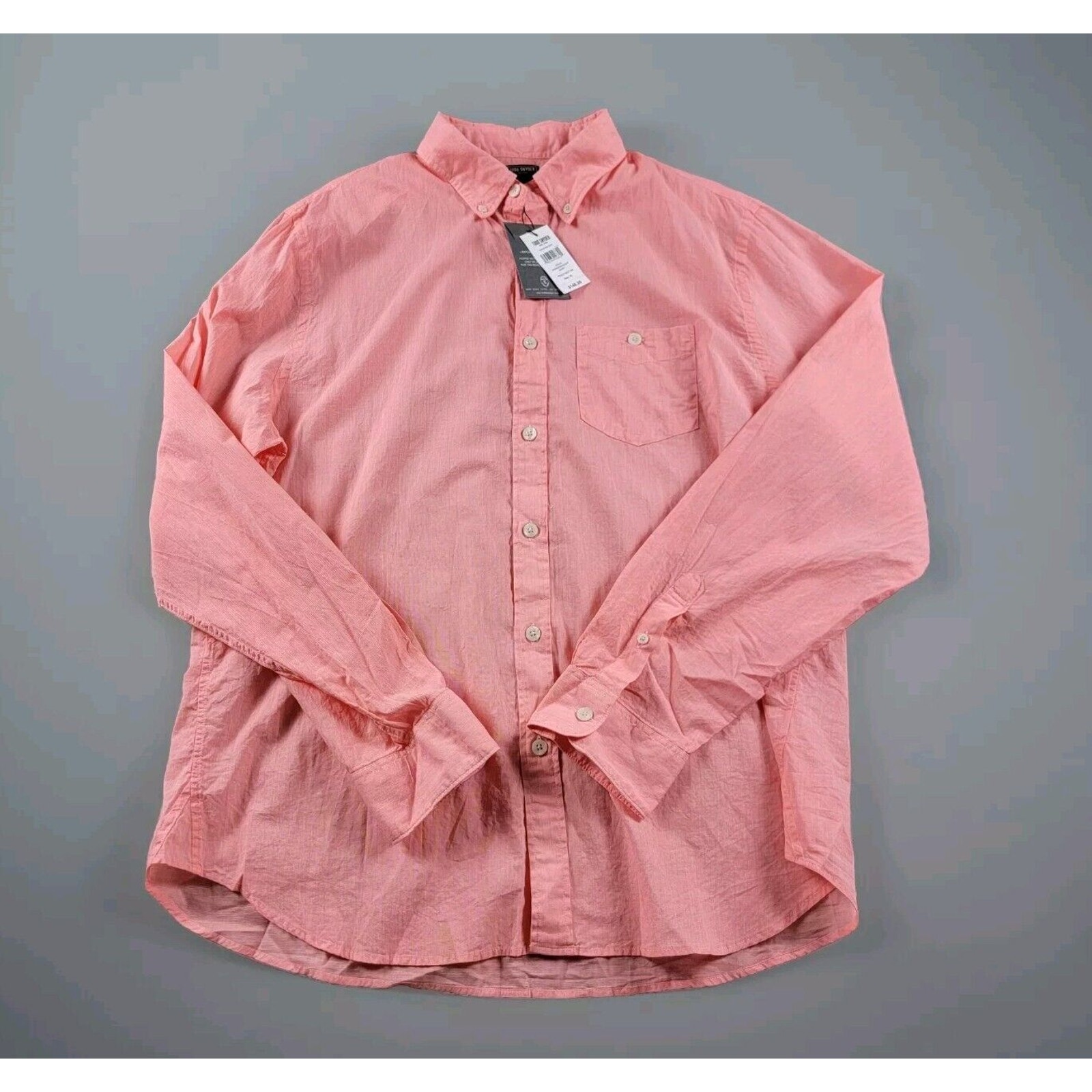 Todd Snyder Summerweight Favorite Button Down Shirt size XL Peach NWT 148