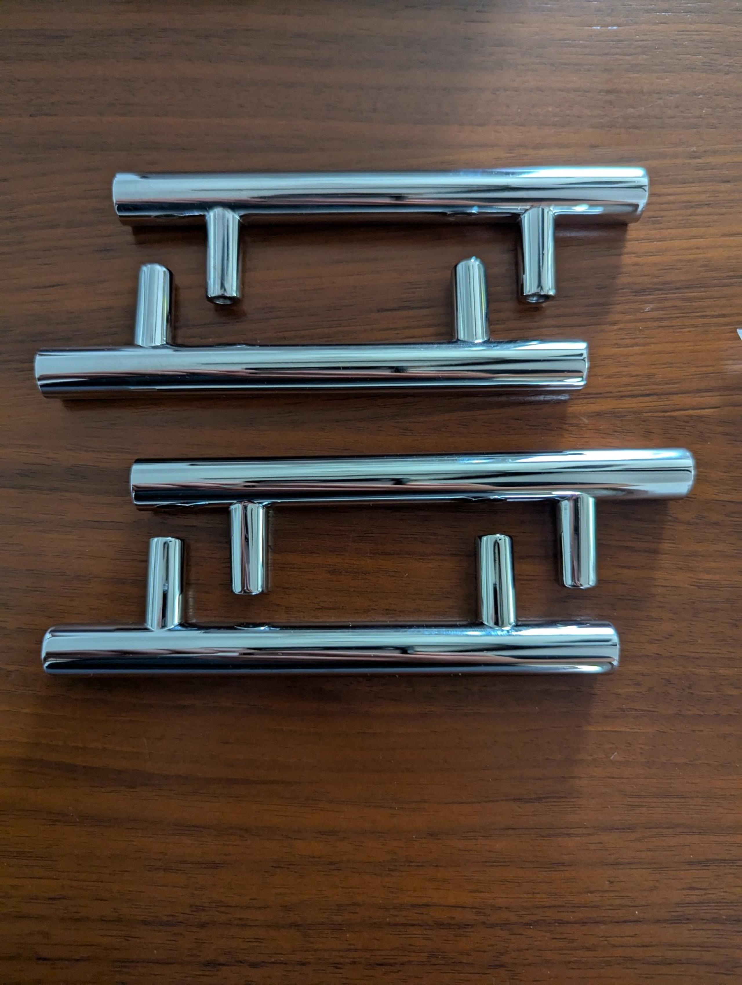 Kohler 14485CP Purist 0.5x0.5x5 Inches Polished Chrome Drawer Pull Set Of 4