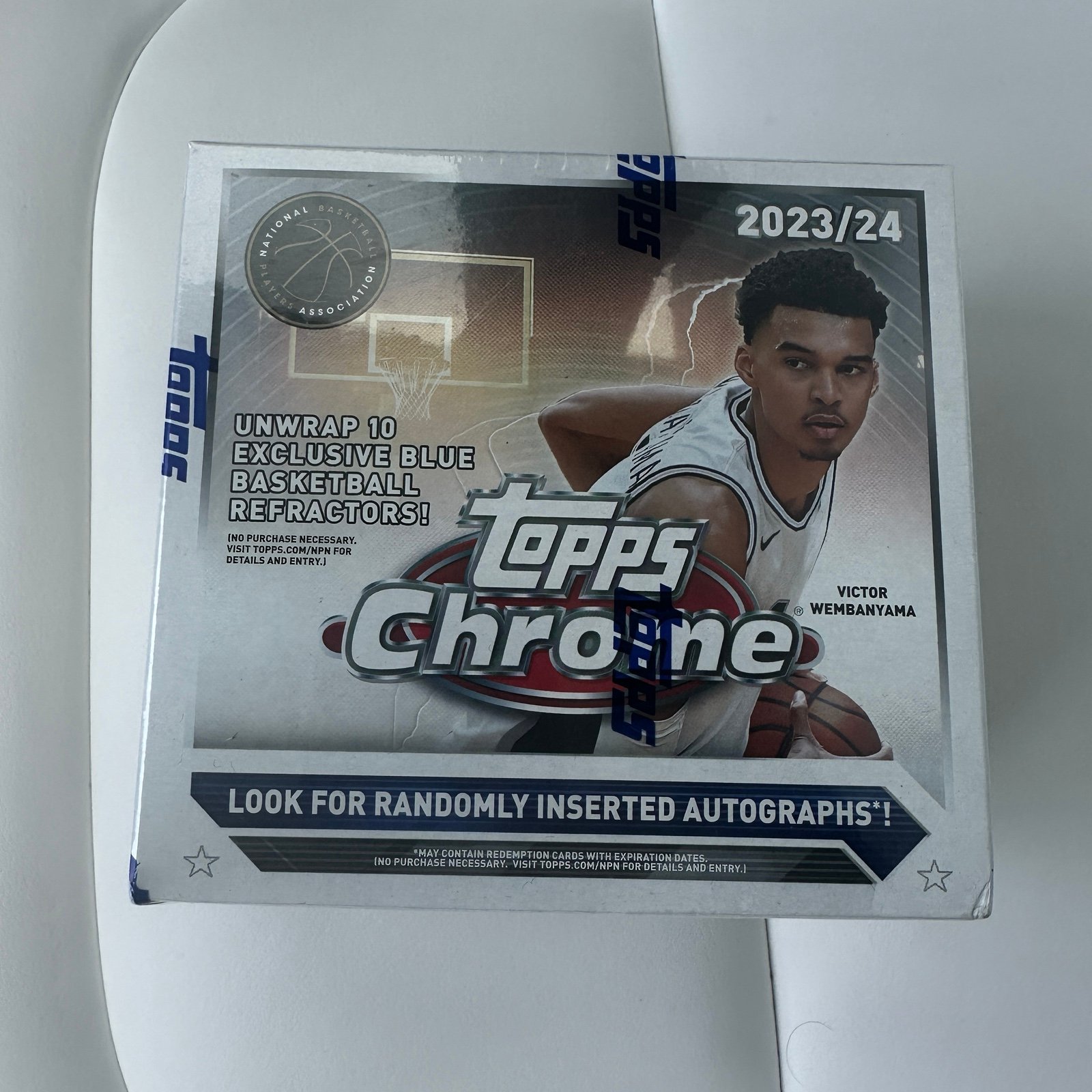 2023-24 Topps Chrome Basketball Monster Mega Box New SEALED Wemby Auto?
