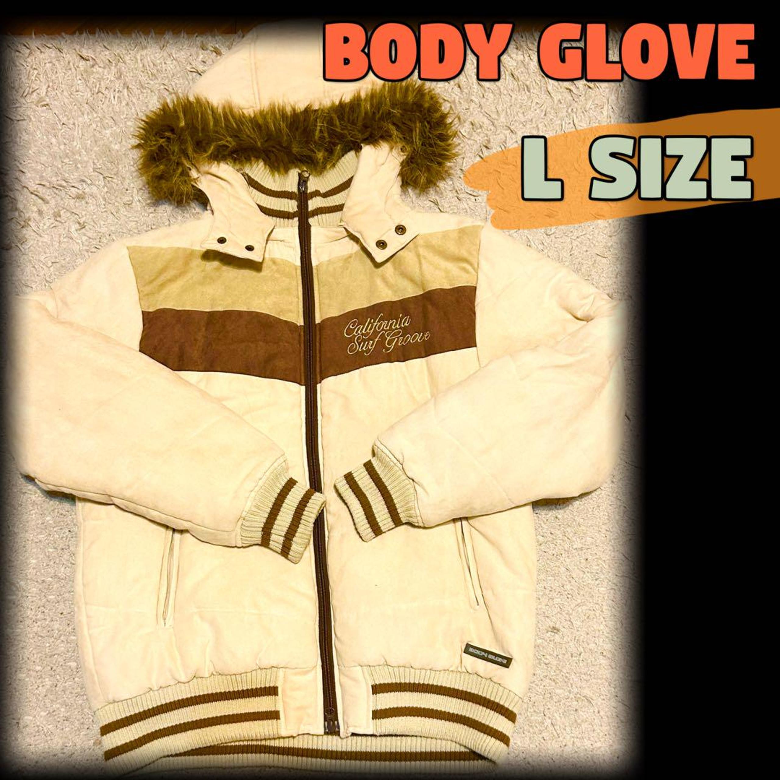 BODY GLOVE Outerwear L Men's Down Beige