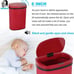NEW 13 Gallon 50L Touch Free Automatic Stainless Steel Trash Can Garbage Can