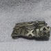 Dixie Dixieland Buckle Rifle Sword Canteen Siskiyou 1985 P-30 Great Vintage !!