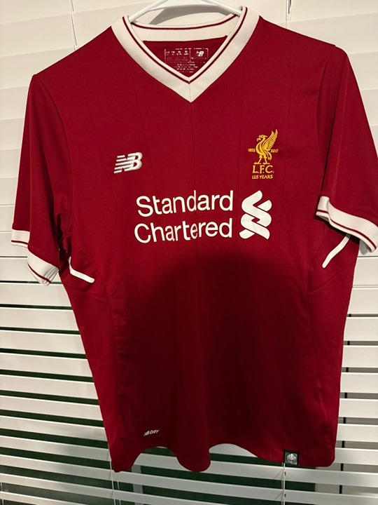 LIVERPOOL 2017/2018 HOME FOOTBALL SHIRT JERSEY NEW BALANCE SIZE YOUTH XL