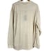 Rails Wyatt Long Sleeve Shirt Hummus Color Size XXL NWT 100% Cotton Pocket