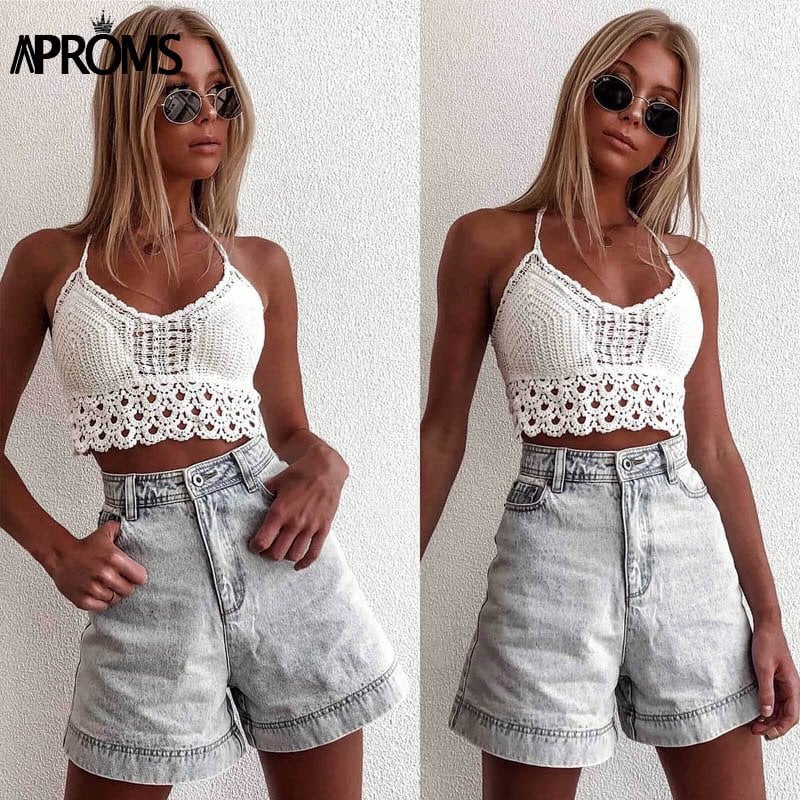 Quintessential Hippie | Crochet Crop Top