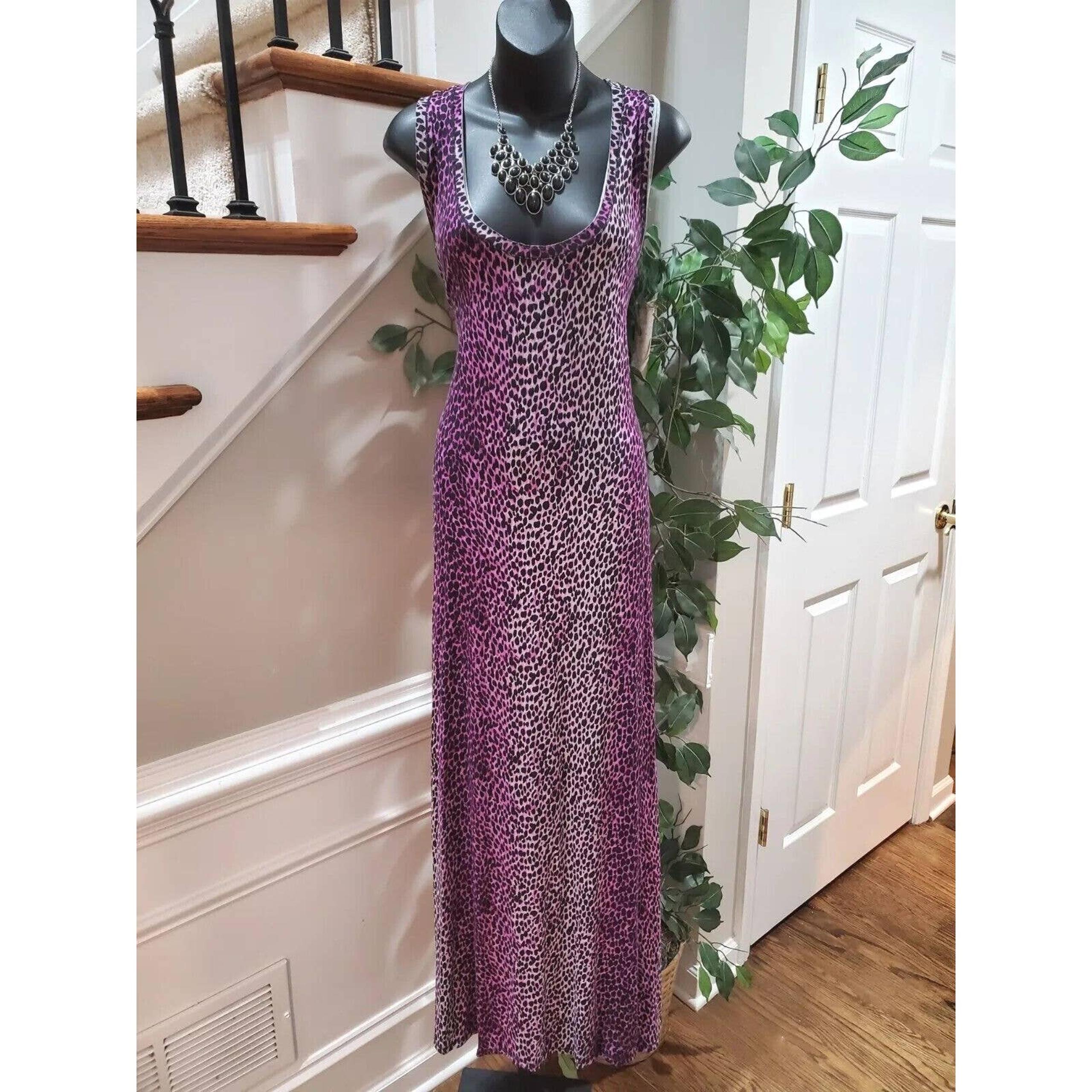 Rachel Roy Womens Purple Viscose Scoop Neck Sleeveless Long Maxi Dress Size 0X