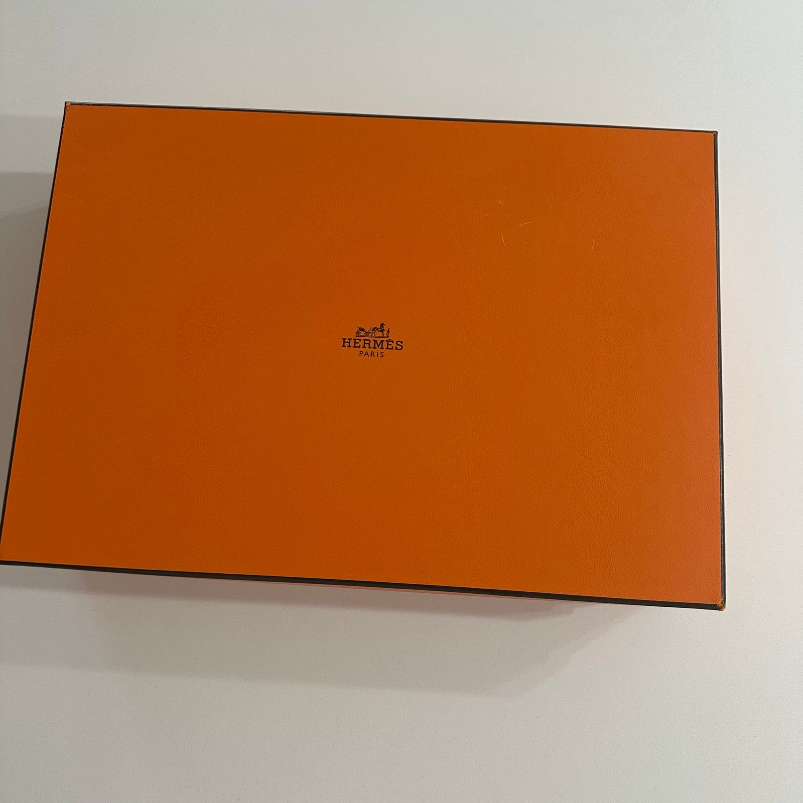 Hermes Large Empty Decorative Box Authentic