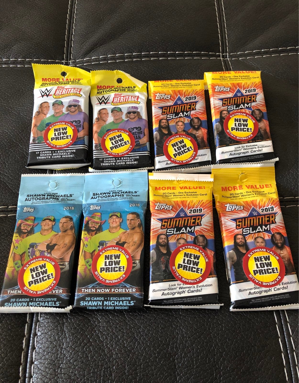 2018 2019 topps wrestling Lot