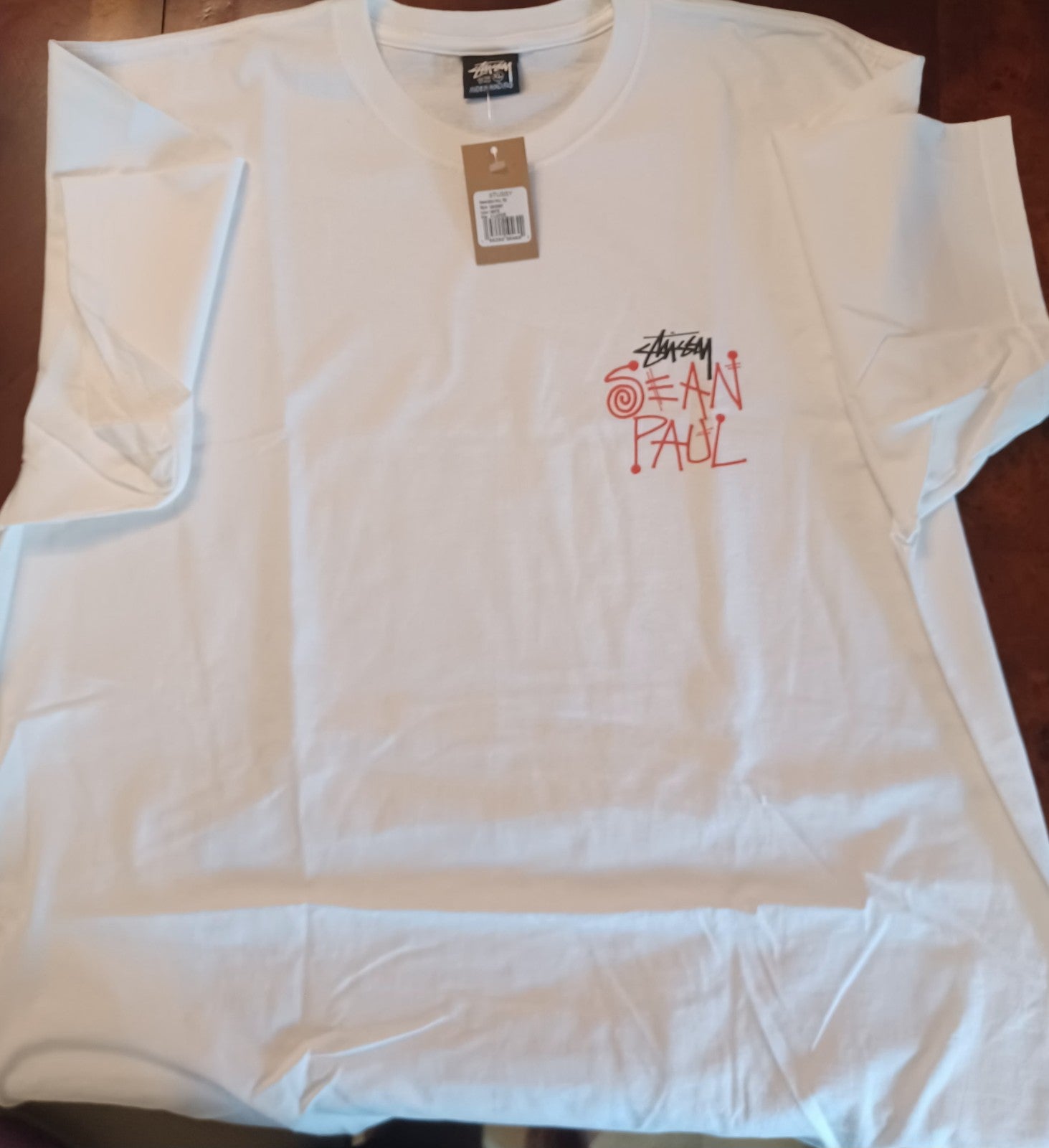Tシャツ・カットソー Stussy x Sean Paul T-Shirt White $_57.JPG?set_id=880000500F
