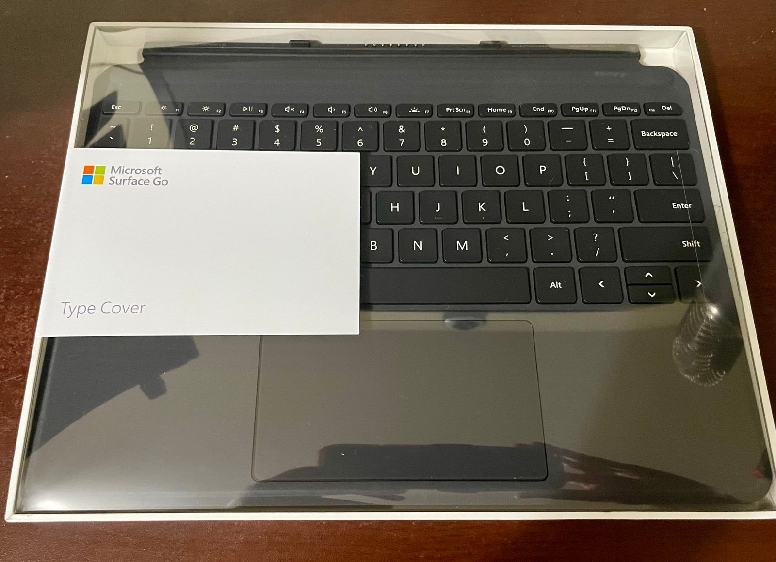 Microsoft Surface Go Type Cover in Black