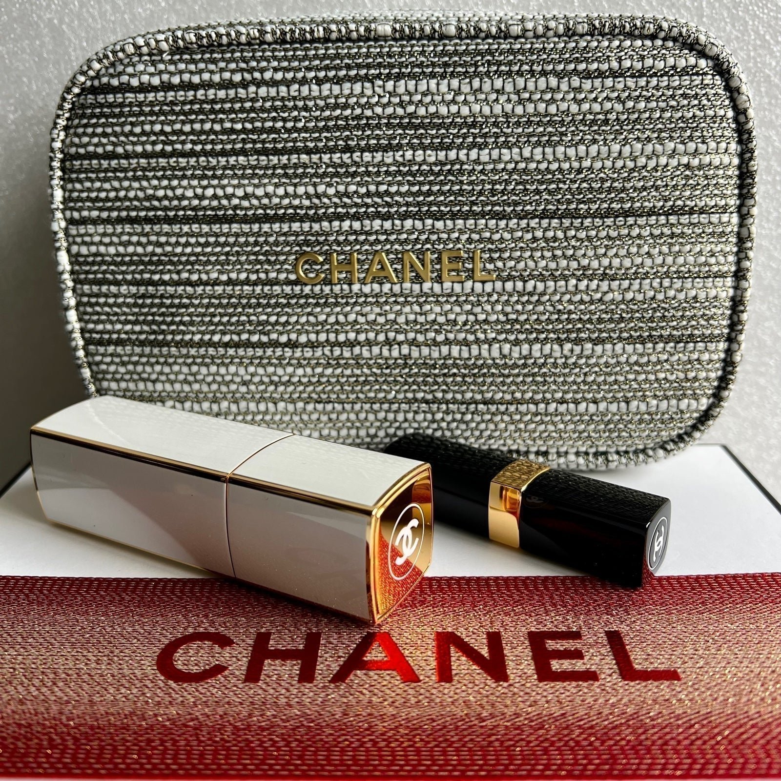 CHANEL holiday beauty set lip & fragrance