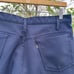 Vintage 1991 Levi’s Black Tab Pants 33x25 Navy Scovill Zipper Made in USA