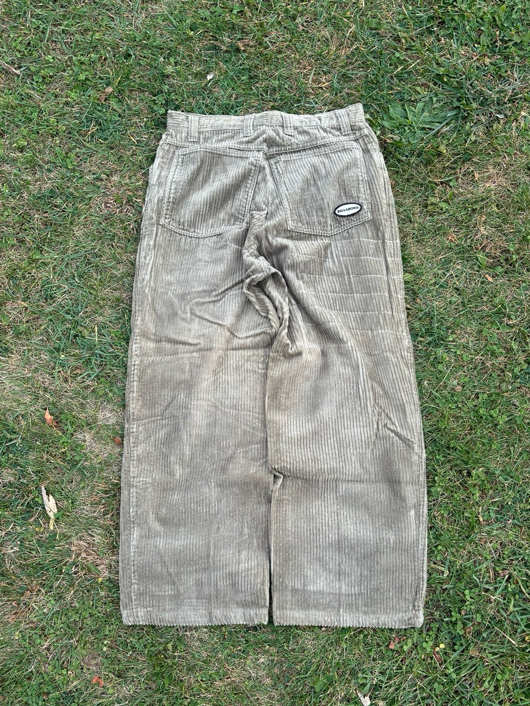 Y2k Grunge Baggy Skate Corduroy Billabong Pants