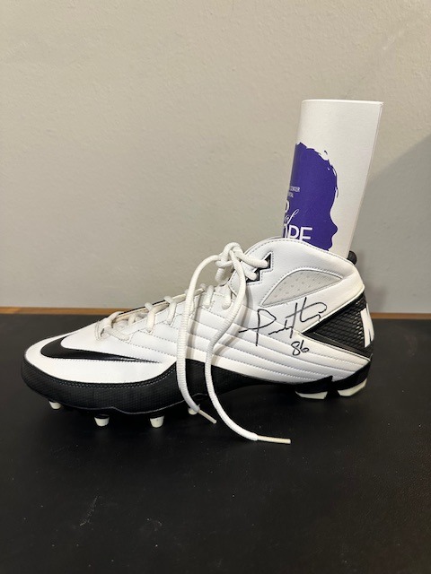 Todd Heap Baltimore Ravens Cleat 2