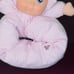 Goldberger Layla Babys First Plush Soft Doll Rattle Lovey Toy 10 Pink White