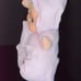 Goldberger Layla Babys First Plush Soft Doll Rattle Lovey Toy 10 Pink White