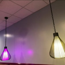 2 pack Modern Wrought Iron Pendant Light