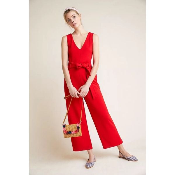 Anthropologie Cathy Structured Jumpsuit Size M. A44