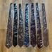 Set Of 7 Christian Dior Mens Ties Assorted Patterns & Colors Classic Design Form