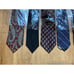 Set Of 7 Christian Dior Mens Ties Assorted Patterns & Colors Classic Design Form