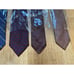 Set Of 7 Christian Dior Mens Ties Assorted Patterns & Colors Classic Design Form