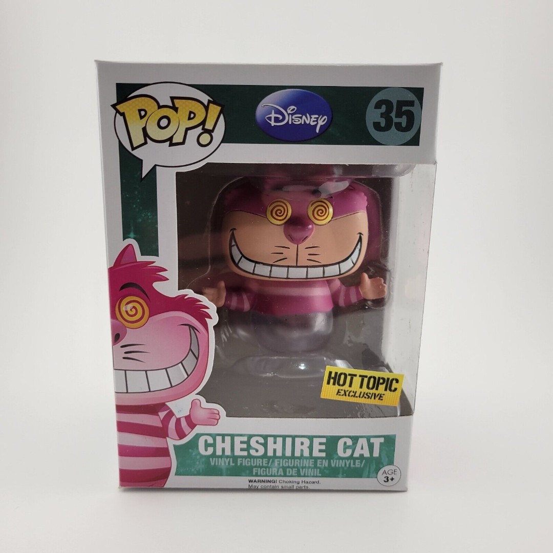 Funko POP! Disney Cheshire Cat. #35 Fading Hot Topic Exclusive