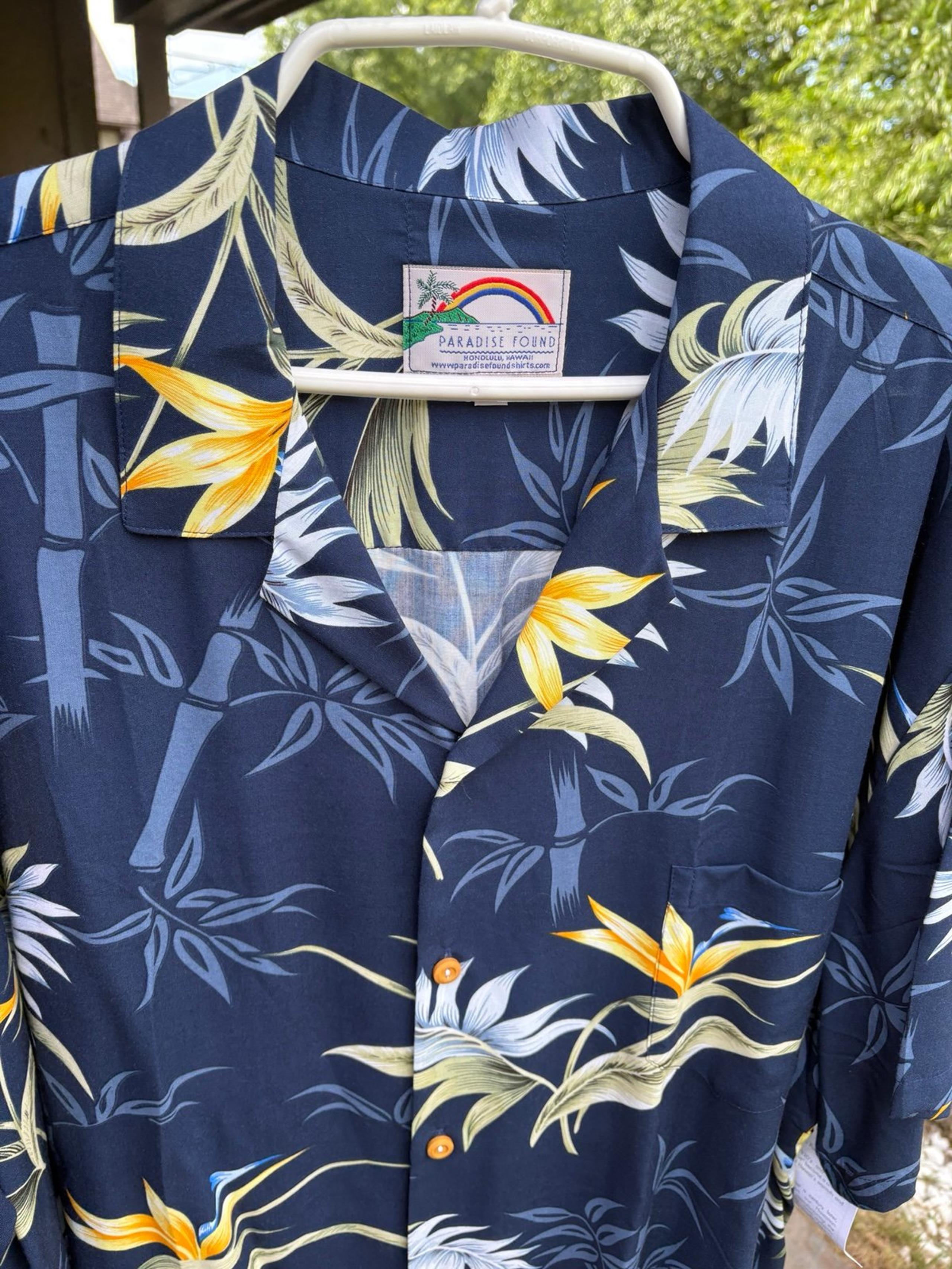 Men's Hawaiian Shirt by Paradise Found NWT size xxl