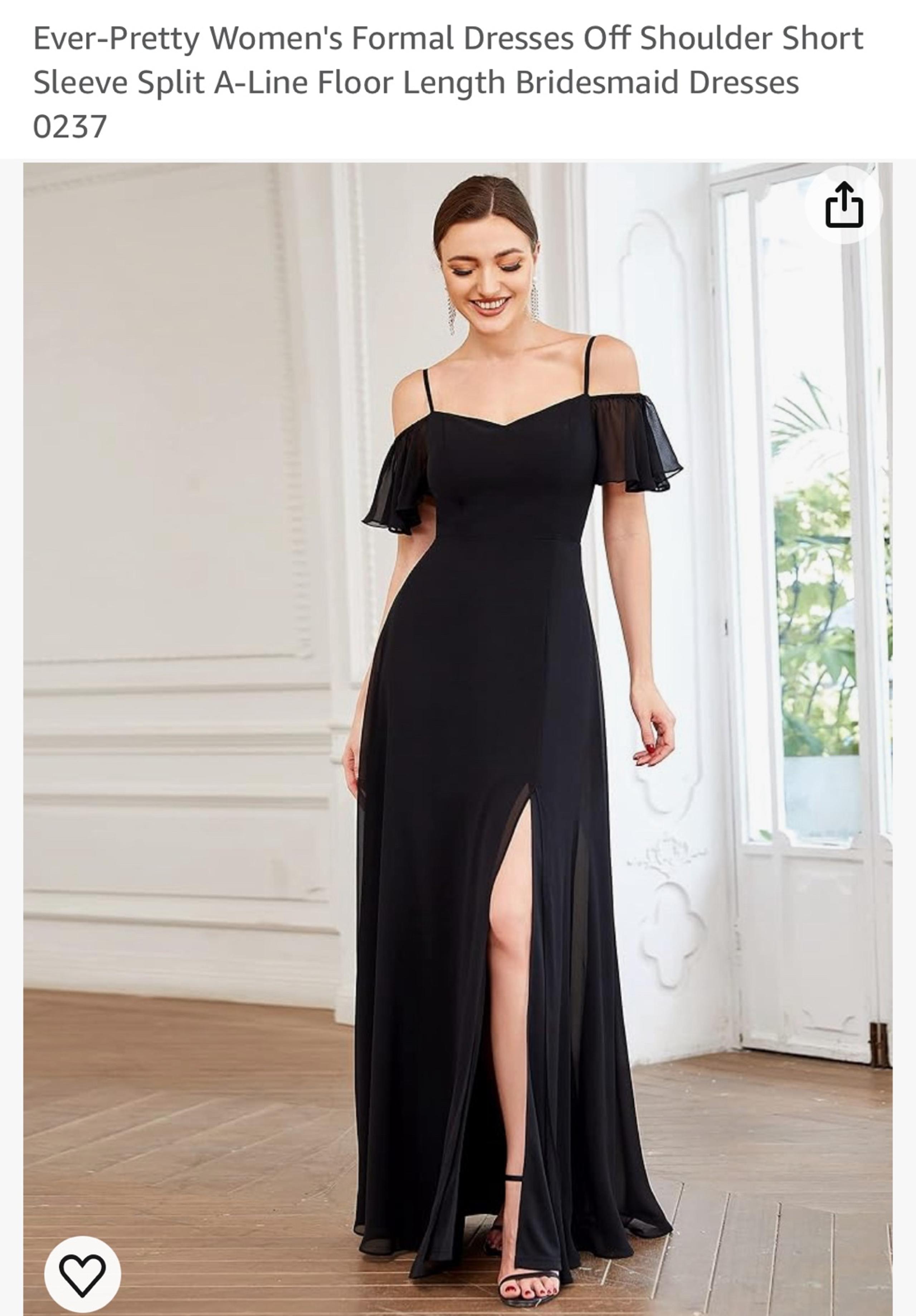 BNWT Black Formal Dress