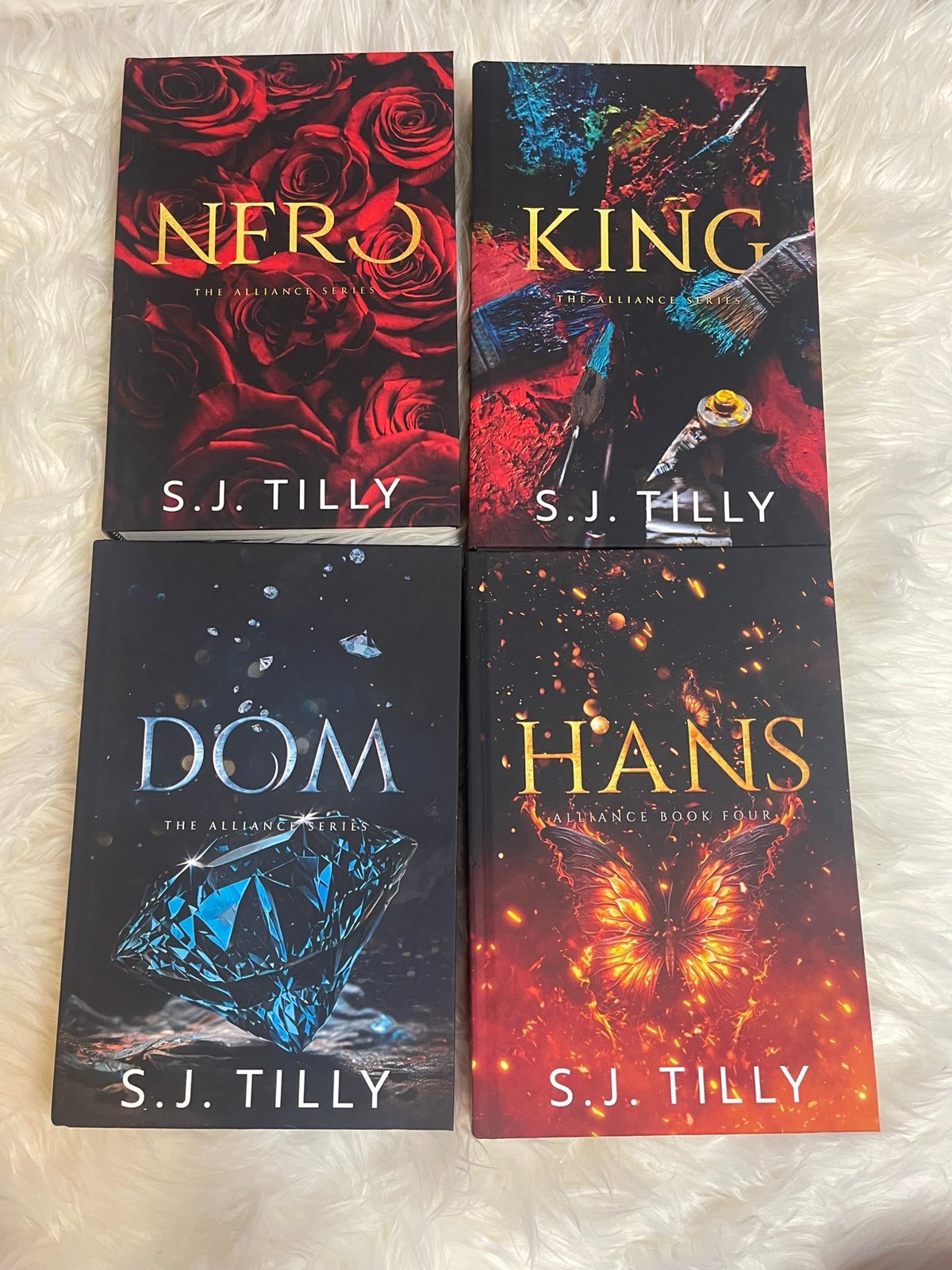 SJ Tilly Alliance Series Hardcover Exclusives