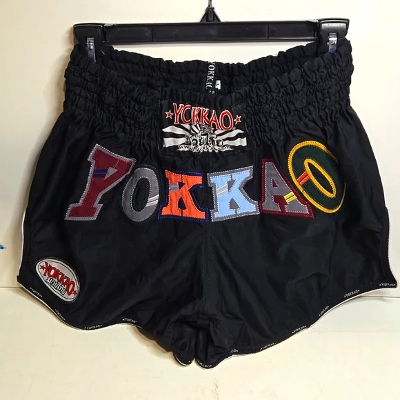 Yokkao Muay Thai Shorts, black, size L