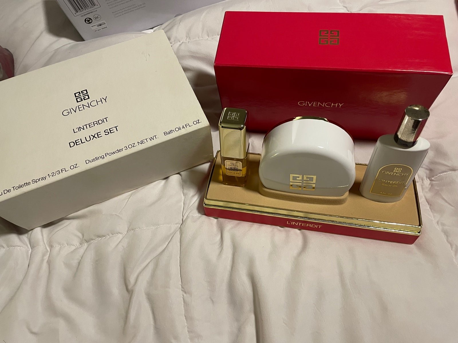Vintage Givenchy L'Interdit Deluxe Set