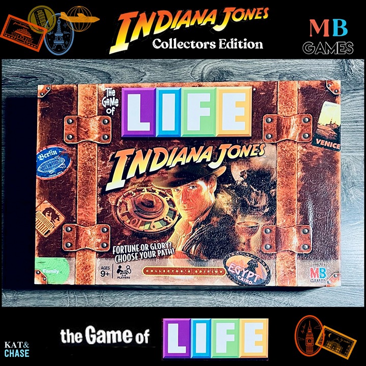 2008 Hasbro Indiana Jones Game of Life Fortune or Glory - Replacement Pieces