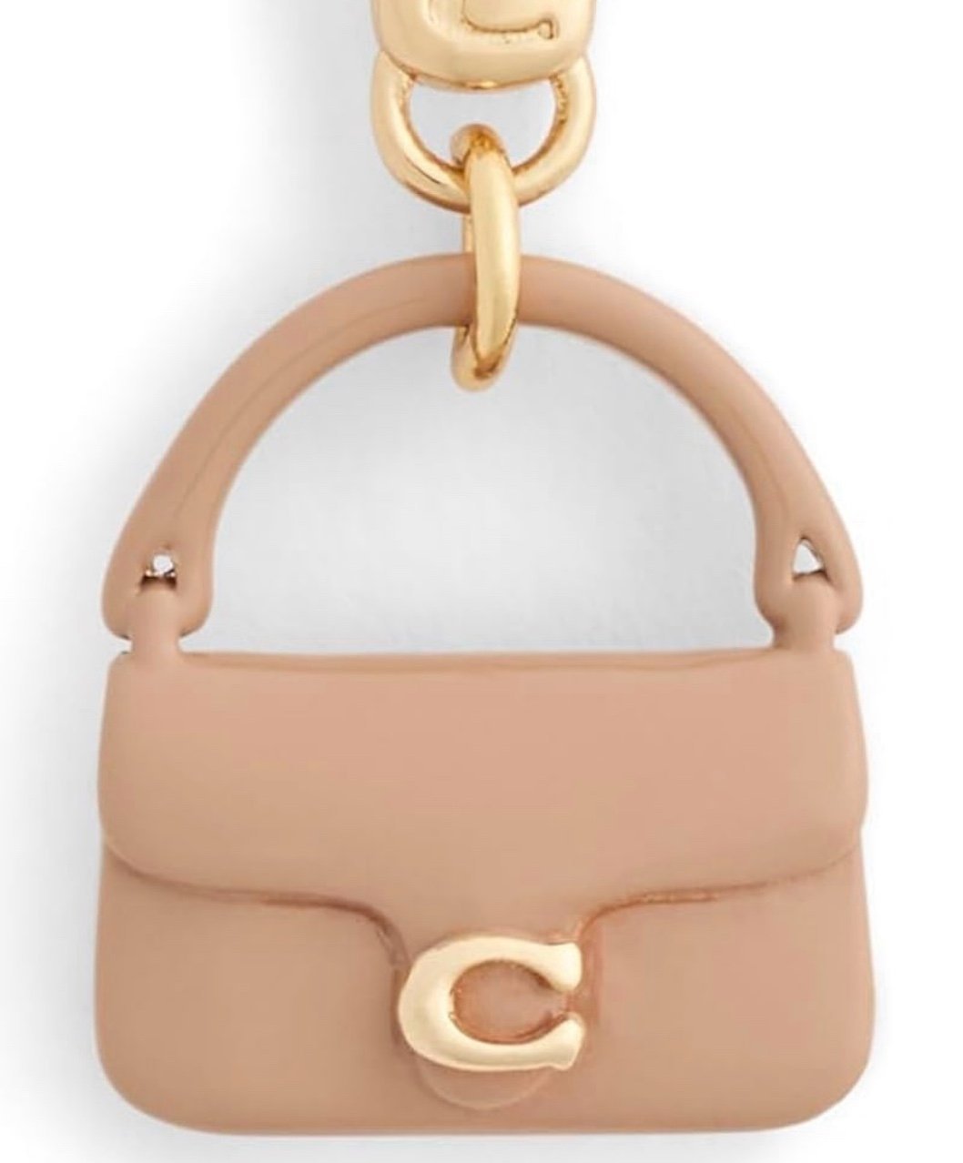 Coach Womens Collectible Signature Stone Jewelry Charm Bag Charm +Free Shipping