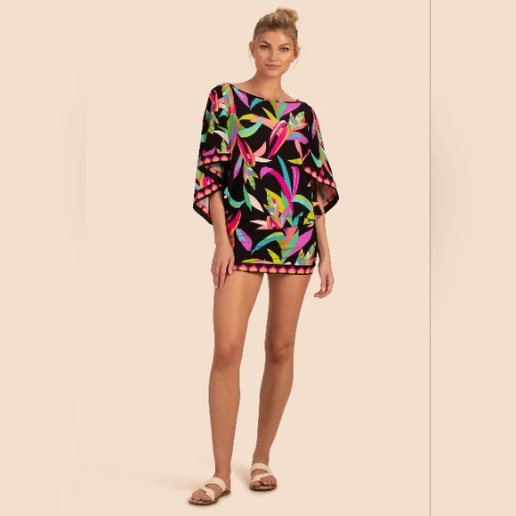 {Trina Turk} swim Cover-up Tunic Dress