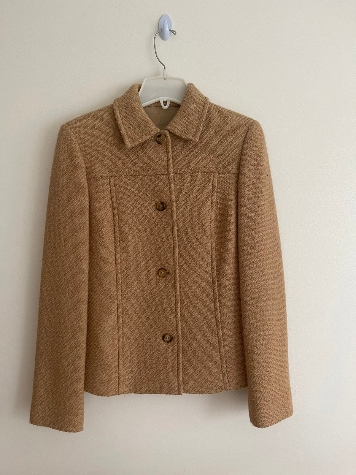 Wool beige jacket