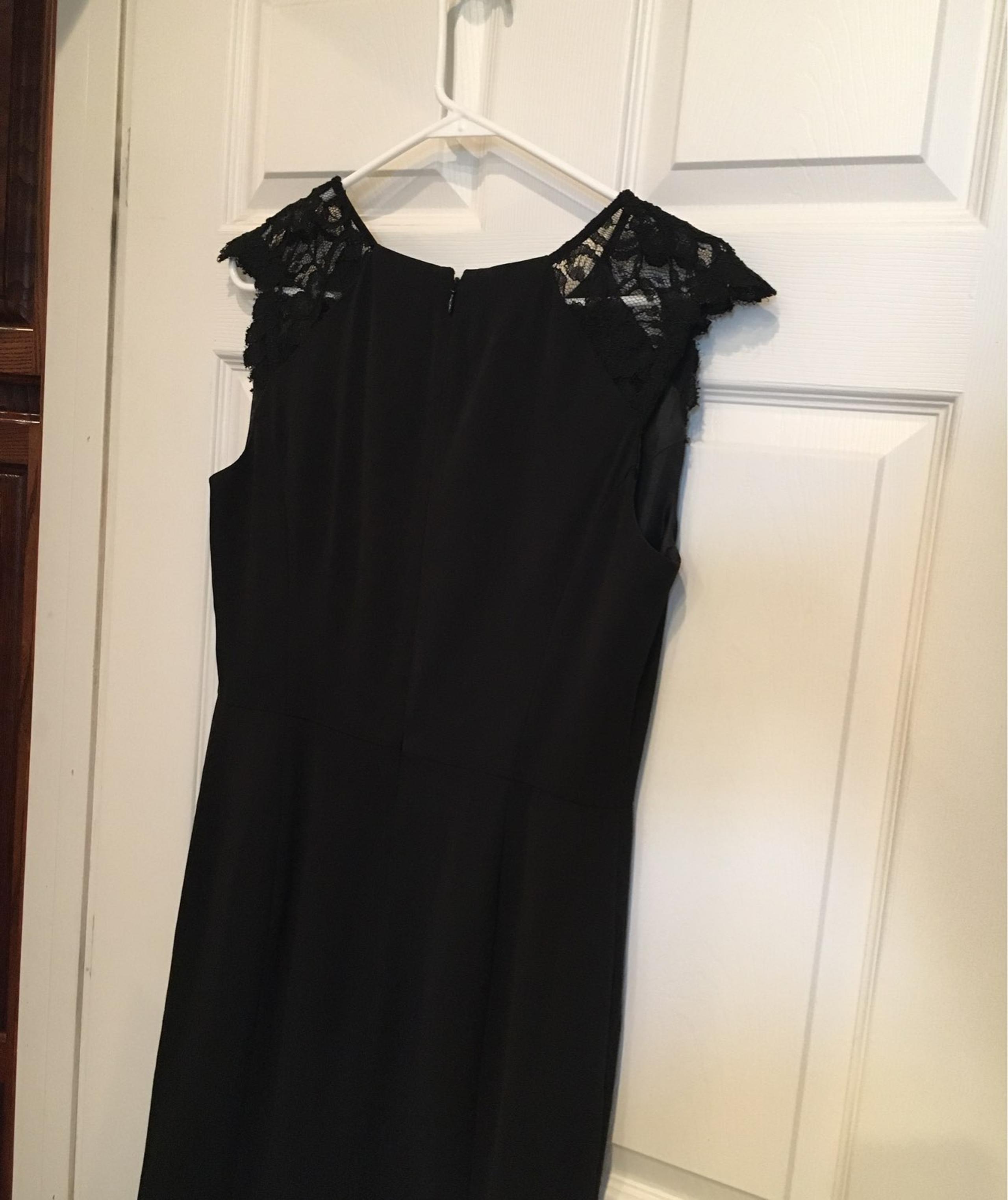 Covington Classic Black Mini Dress 10