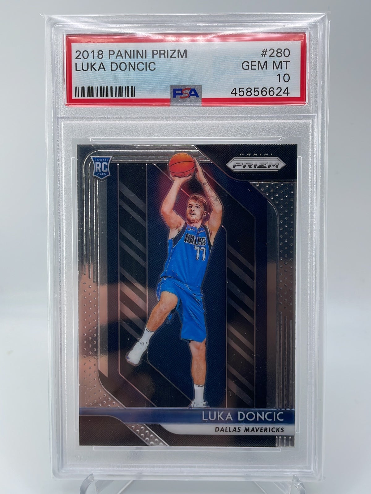Luka Doncic 18-19 Panini Prizm Rookie PSA 10