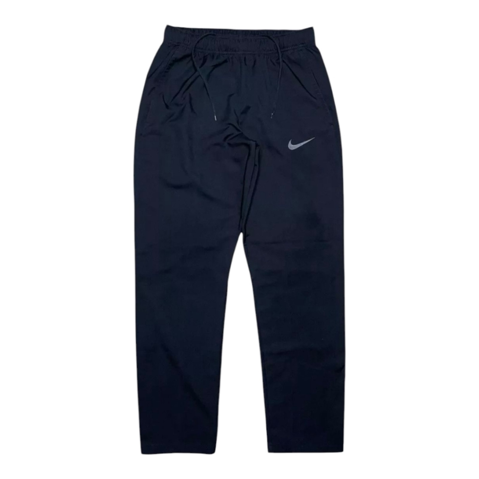 Nike Black Athletic Swoosh Woven Men's Track Pants Size Large