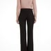 NWT Elizabeth and James Milo Pleated Black Flared Pant Trousers