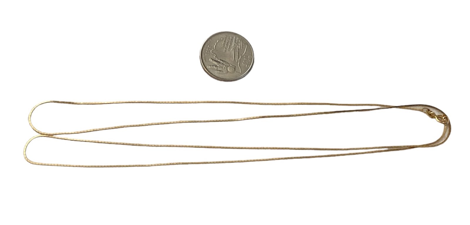 Vintage 14 k gold necklace